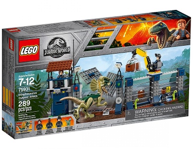 Angriff des Dilophosaurus 75931