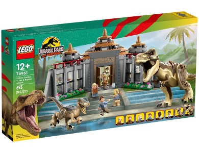 Angriff des T. Rex und des Raptors aufs Besucherzentrum 76961