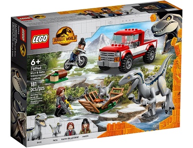 Blue & Beta in der Velociraptor-Falle 76946