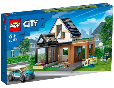 LEGO Familienhaus mit Elektroauto (60398)