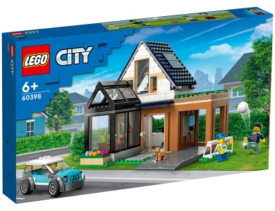 Familienhaus mit Elektroauto 60398