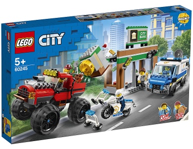 LEGO City Raub�berfall mit dem Monster-Truck (60245)