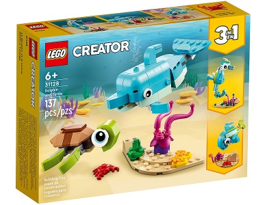 LEGO Delfin und Schildkröte (31128)