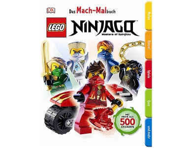 Das Mach-Malbuch Ninjago