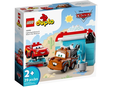 Lightning McQueen und Mater in der Waschanlage 10996