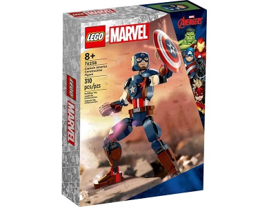 LEGO Captain America Baufigur (76258)