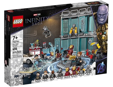 LEGO Iron Mans Werkstatt (76216)