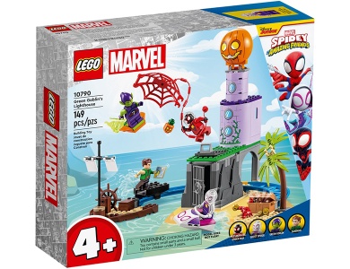 LEGO Spideys Team an Green Goblins Leuchtturm (10790)