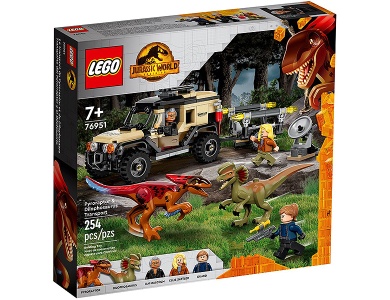 Pyroraptor & Dilophosaurus Transport 76951