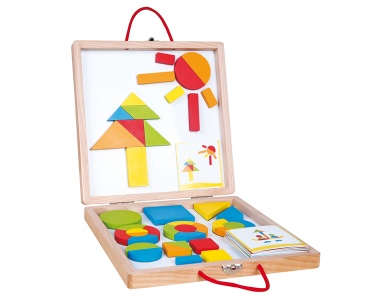 Magnetspiel mit Vorlagen in Box
