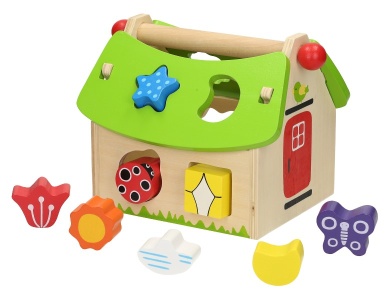Sortierhaus mit Formen