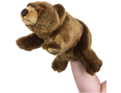 Lelly Plsch National Geographic Handpuppe Braunbr