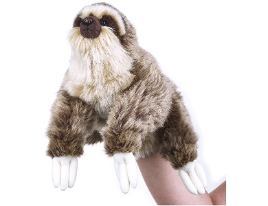 Handpuppe Faultier