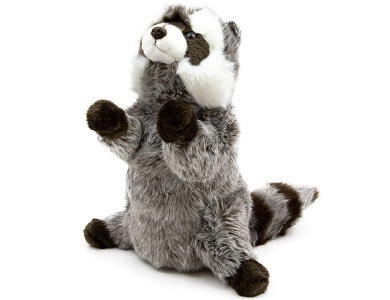 Handpuppe Waschbär