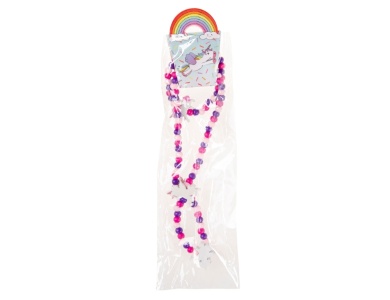 LG-Imports Holzhalskette und Armband Einhorn