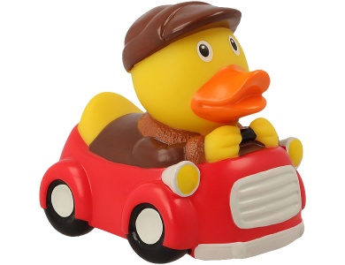 Badeente Autofahrer