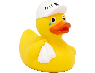 Badeente Bye Bye