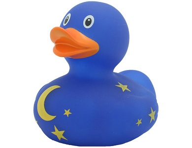 Ente Mond & Sterne