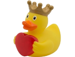 Badeente Ente mit Herz