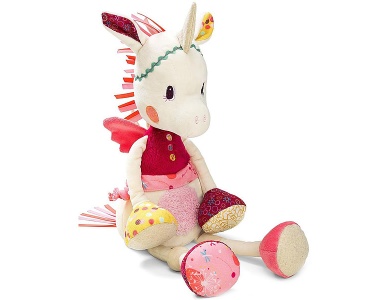 Licht-Einhorn mit Musik 40cm