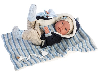 Babypuppe Nico 40cm