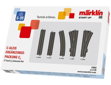 C-Gleis-Ergänzungspackung C2