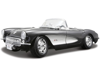 Maisto Chevrolet Corvette 1957 Black