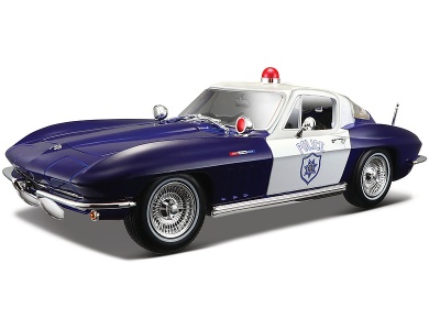 Maisto Chevrolet Corvette 1965 Police