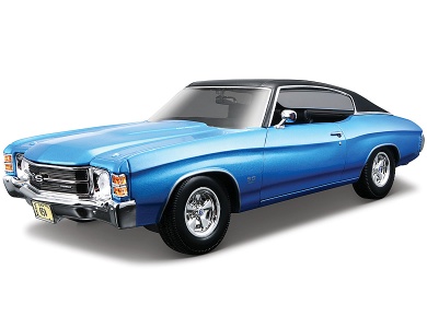 Maisto 1:18 Special Edition Chevrolette Chevelle Sportcoup 1971 Blau