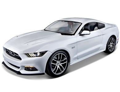 Maisto 1:18 Ford Mustang GT 50th Anniversary Edition Weiss