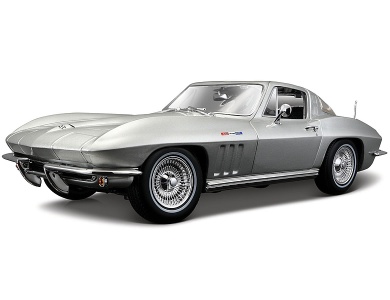Chevrolet Corvette 1965 Silber