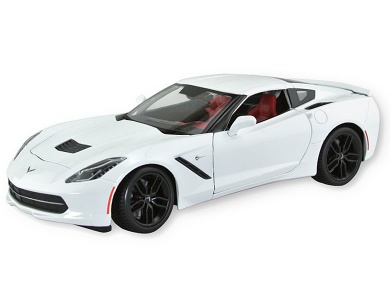 Maisto Chevrolette Corvette Stingray Z51 Weiss