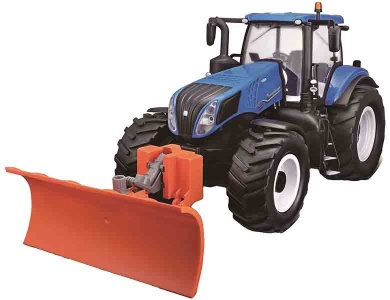RC New Holland Traktor mit Schneepflug