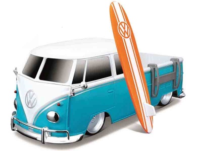 RC VW T2 Pick-Up mit Surfbrett