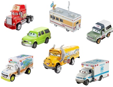 Mattel Disney Cars Die-Cast Deluxe - 1:55