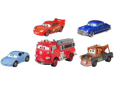 Mattel 5er-Pack Die-Cast Radiator Springs (1:55)