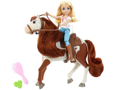 Abigail & Pferd Boomerang