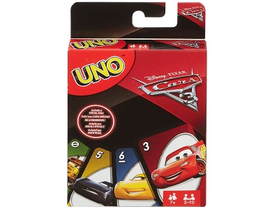 UNO Disney Cars 3