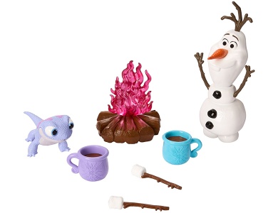 Olaf und Bruni am Lagerfeuer