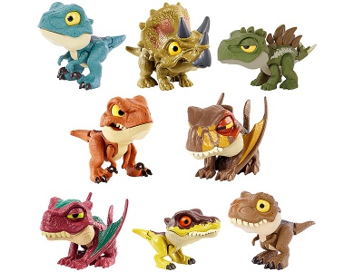 Mattel Jurassic World Schnapp-Dino Attitudes Sortiment