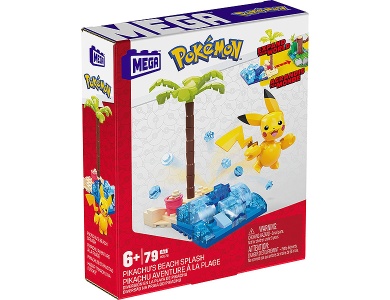 Mega Construx Pikachu's Beach Blast (79Teile)