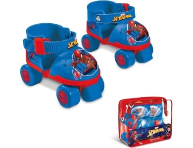 Mondo Spiderman Rollschuhe mit Schutzset, Gre 22-29