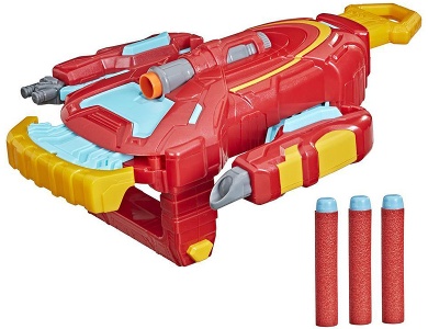 NERF Mech Strike Avengers Iron Man Strikeshot Handschuh