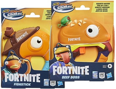 NERF Super Soaker Fortnite Wasserblaster Sortiment