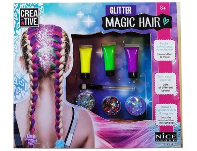 Girabrilla Haar-Set + Glitter