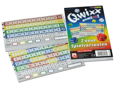 NSV Spiele Qwixx gemixxt - 2 Blcke