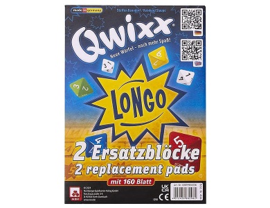 Qwixx Longo - Ersatzblöcke 2er