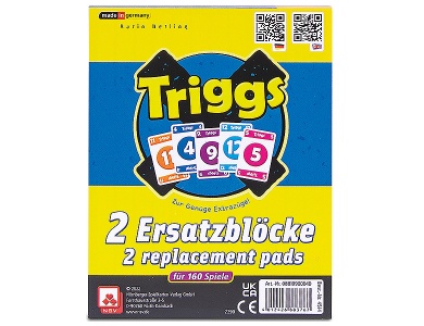 Triggs - Zusatzblcke 2x80 Blatt