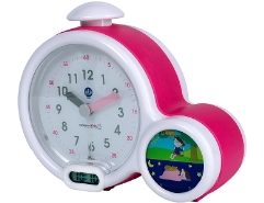 Wecker Kid'Sleep Weiss/Pink