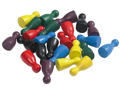 Halmakegel 24mm 120Teile